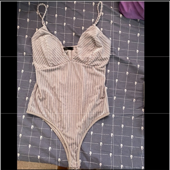 Rainbow Tops - Silver Bodysuit